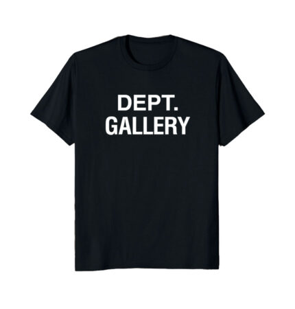 Gallery Dept Brand Logo Black Tee