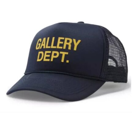 Gallery Dept Brand Trucker Black Hat