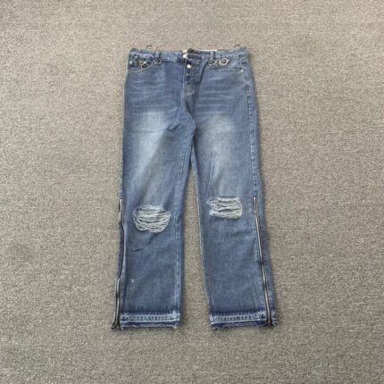 Gallery Dept Brand Blue Ripped Jeans