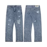 Gallery Dept Brand Patchwork Hip Hop Jeans