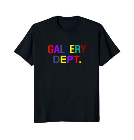 Gallery Dept Multi Colored Logo T-shirt