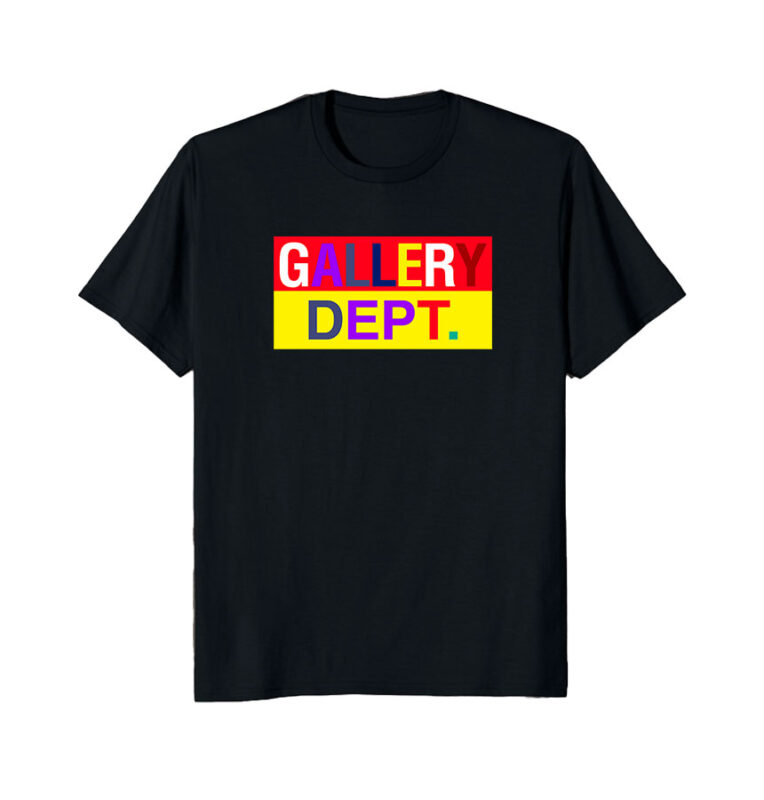 Gallery Dept Logo Multicolor T-shirt